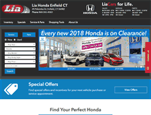 Tablet Screenshot of liahondaofenfield.com